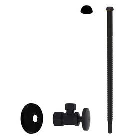 D105k12-62 Westbrass 5/8 Inch X 3/8 Od 12 Corrugated Riser Supply Line Kit With 1/4-tur