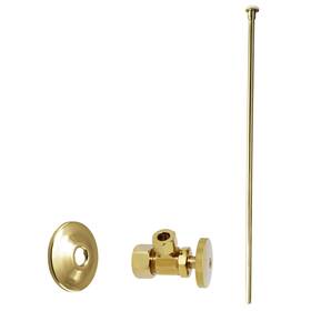 D105kfh-01 Westbrass 5/8 Inch X 3/8 Od 20 Flat Head Riser Supply Line Kit With Round Ha