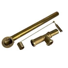 D324-26 Westbrass 22-1/2-inch 17 Gauge Brass Trip Lever Replacement Parts Lot
