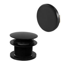 D398rk-62 Westbrass Mushroom Tip-toe Tub Trim Set With Floating Faceplate Matte Black