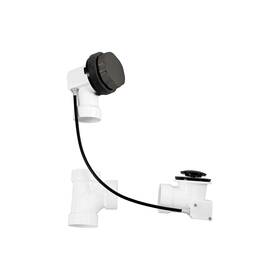 Westbrass D50p27-62 Sch. 40 Pvc 27 Inch Cable Drive Bath Waste Matte Black