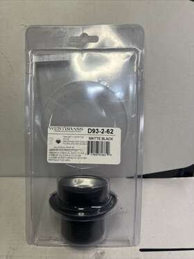 D93-2-62 Westbrass 1-1/2 Inch Tip-toe Bathtub Drain Plug Trim Set . Open Box