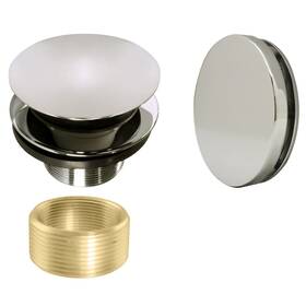 D98hrk-05 Westbrass Illusionary Overflow Universal Trim Kit Satin Nickel