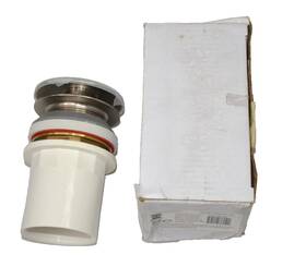 D98ltbpa-07 Westbrass Integrated Overflow Drain Assembly Satin Nickel