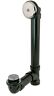 Wo-4-cr-ez Everbilt Easy Touch Black Abs Pipe Bath Waste Chrome