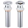 X-drn-81-001-0001 Xcceries Bathroom Lavatory Vessel Sink Pop Up Drain Stopper Brass
