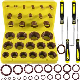 Xbvv 717701482942 382 Pcs 30 Size Sae Fkm Viton O-ring Kit For Various Chemical Aerospace Cyl