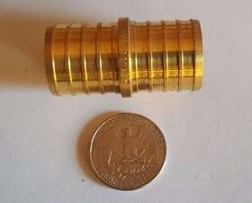 23-1-4 Xfitting 10 Pcs Lead Free One Inch Crimp Coupling 1 Pex -