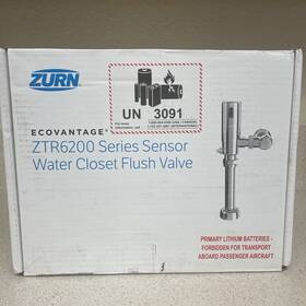 Ztr6200-ws1-ll Zurn Ecovantage 1.6 Gpf Toilet Sensor Flush Valve See Descr