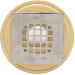 Oatey Boat Shower Drain 42237 3/4 Inch Square Pvc Beige Tan. Fixed Price $39.21.