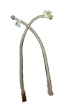 Lot Of Two (2) Watts Faucet Connector Stainless Steel 3/8"C X 1/2" Fip 20" New. Fixed Price $14.99.