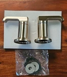 Delta H588CZ-PR Tetra Lever Roman Tub Handles. Fixed Price $61.09.