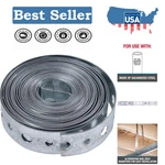 28 Galvanized Steel Hanger Strap, 10-FEET Versatile Pipe Mounting Solution. Fixed Price $10.99.