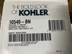 Kohler K-10540-BN Traditional 12" Ada Compliant Grab Bar, Brushed Nickel (new). Fixed Price $79.98.