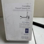 Jaclo 629-62-SN, Quarter Turn Angle Pattern 1/2 Cop X 3/8" Od Faucet Supply Kit. Fixed Price $36.07.