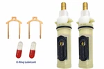 (2) Cartridges For Moen Posi-temp 1222B Single Handle W/clip & Lubrication. Fixed Price $26.99.