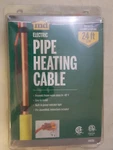 Md 04366 Electric Pipe Heating Cable 24 Foot 120V. Fixed Price $25.00.