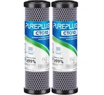 2PACK Micron 10X2.5 Cto Carbon Block Water Filter Replacement Dupont WFPFC8002. Fixed Price $9.99.