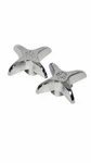 Vintage Danco Chrome Vise Grip Cross Arm Handles Universal Model 88517. Fixed Price $12.50.