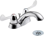 Delta Faucet 2529LF-HDF Centerset 1/2" Brass Chrome Ada Watersense. Fixed Price $273.01.