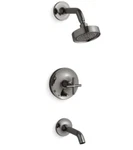 Kohler Purist K-T14420-3-TT Bath Tub Spout Valve Trim Shower Head Titanium New. Fixed Price $738.00.