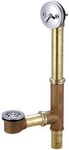 Central Brass 1655 In. Trip Lever Drain Polished Chrome. Fixed Price $131.27.
