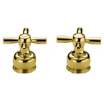 Delta Faucet H46PB Metal Cross Handles Durable Water Control 1.8 Lbs. Fixed Price $116.61.