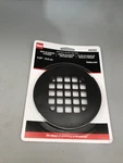 Oatey 4-1/4 In. Round Snap-tite Shower Strainer Matte Black Model 42422 New. Fixed Price $12.95.