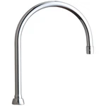 Chicago Faucets GN8AE3JKABCP Spout,brass,fits 26Y219. Fixed Price $122.67.