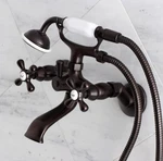 Retail $639 Kingston Brass KS266ORB Vintage Sty Wall Mounted Clawfoot Tub Filler. Fixed Price $260.00.