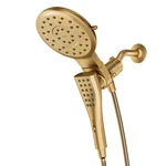 Moen Verso 220C3BG Multi Function Shower Head,brushed Gold *new*. Fixed Price $198.99.