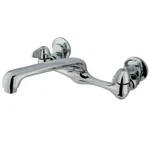 Kingston Brass KF200 1.8 Gpm Widespread Bridge Kitchen Faucet - Chrome. Fixed Price $100.72.