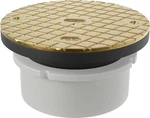 Proflo PF42928 6" Brass Cover With 4" Abs Adjustable Cleanout - N/a Finish. Fixed Price $84.91.