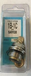 Danco #1B-1C Cold Water Stem For Sayco Faucets In Brass #15432B. Fixed Price $6.75.