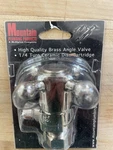 New Mountain Plumbing Cross Handle Angle Valve MT4001X Polished Nickel. Fixed Price $150.00.