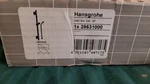 Hansgrohe Height Adjust Wallbar 36" Minimalist 4" + Spray Hose Chrome 28631000. Fixed Price $145.00.