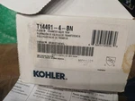 Kohler K-T14491-4-BN Transfer Trim Kit Vibrant Brushed Nickel Imperfections. Fixed Price $125.00.