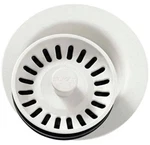Elkay LKQD35PA Polymer Disposer Flange W/removable Basket Strainer, Parchment. Fixed Price $21.99.