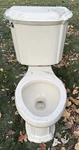 New Kohler K-3490-47 Almond Portrait Toilet (tank + Bowl) COMPLETE(K4217 K4590). Fixed Price $1200.00.