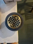 Kohler K-9135-2MB Clearflo Round Design Tile-in Shower Drain, Brushed Brass. Fixed Price $40.00.