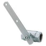 Haws SP260 Ball Valve, Chrome Plated Brass, Stainless Steel, Silver, For Use. Fixed Price $225.99.