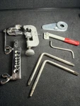 Husky 1003005306 Tapered & Six-step Faucet Seat Wrenches W/ Tubing Tools. Fixed Price $29.00.
