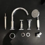 Axor Hansgrohe Montreux Roman Tub Trim Kit In Polished Nickel 16544831 L3. Fixed Price $239.20.