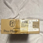 Price Pfister 01-81BC Brass Chrome 3-LEVER Shower Faucet Set Trim Only 2.5 Gpm. Fixed Price $75.00.