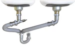 Snappy Trap Double Bowl Kitchen Sink Drain 1/2" For All-in-one Ki.... Fixed Price $39.59.
