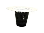 Danco 4-1/4 In. Polished Plastic Shower Drain Strainer. Fixed Price $10.77.
