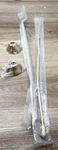 Signature Hardware 477102 Bathroom Supply Kit Angle Stop ,brushed Gold. Fixed Price $26.99.