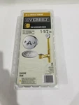 Everbilt Trip Lever 1-1/2" 20-GAUGE Brass Pipe Drain Chrome SH-7200-N-01-05-1 *. Fixed Price $41.00.