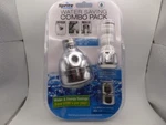Sprite Showers WSCP2 Water-saving Combo, Kitchen, Bath Faucet & Head Aerators. Fixed Price $12.88.