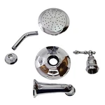 Kohler T13492-4E-CP Kelston Rite-temp Bath And Shower Trim Kit Polished Chrome. Fixed Price $110.90.